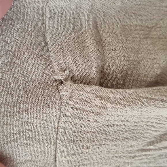 💥 3 for $20 Sndys everyday, cream long pants playsuit, adjustable straps,size M - Picture 4 of 8